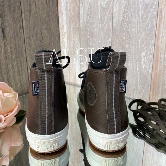 Converse Ctas 2 Boot Hi Dark Chocolate Lunarlon W - Picture 5 of 8